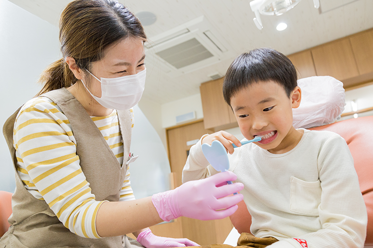 小児歯科は「衛生士担当制」