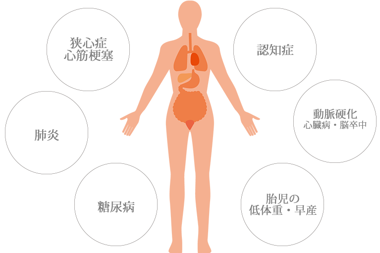 歯周病と全身疾患の関係について