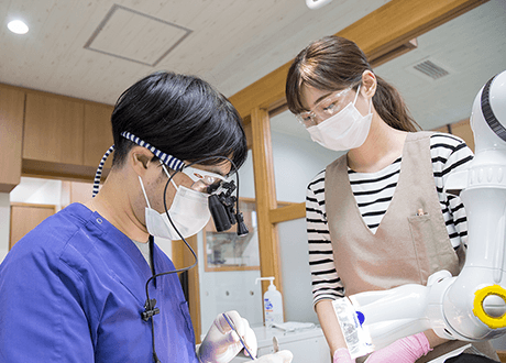 患者さまの負担を軽減させる優しい歯科治療