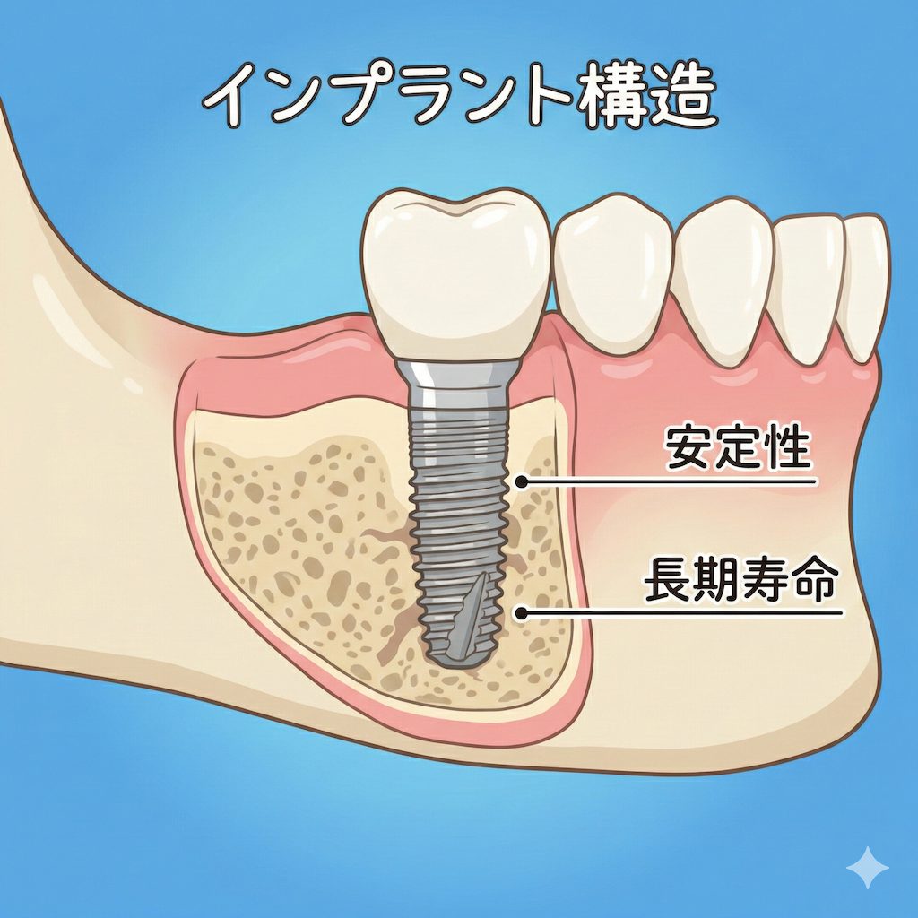 インプラント：10年後も後悔しない選択


